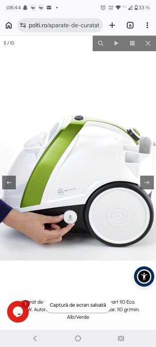 Aparat de curățat cu abur Polti Vaporetto Smart