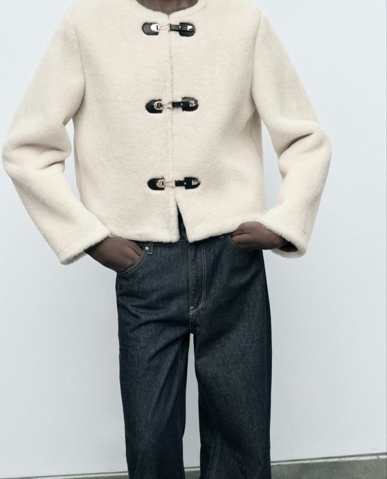 Яке Zara Double-Faced размер XS