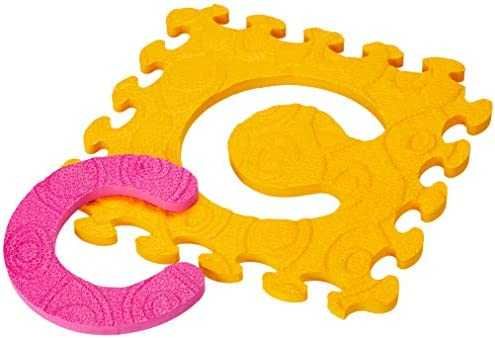 Пъзел за под, килимче за под с букви, 26 части, подходящо и за бебета