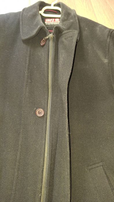 Palton negru barbati