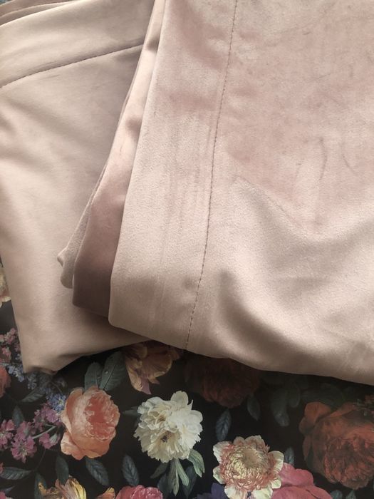 Draperie catifea roz pudra 3m