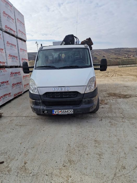 Iveco daily 70c15 eev DETARAT Basculabil cu Macara