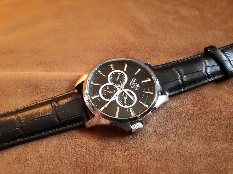 Оригинал! REAL MADRID Часы наручные кварцевые SEIKO ALBA