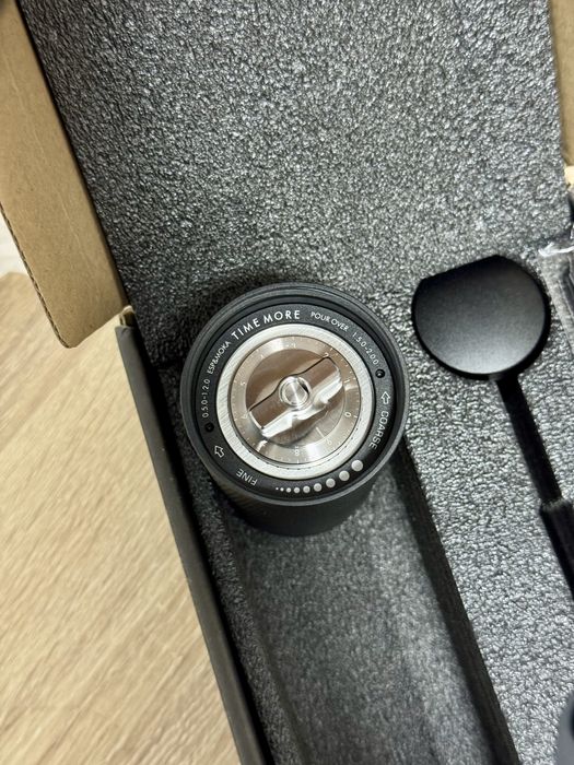 NOU Rasnita manuala cafea Timemore C5ESP PRO Chestnut -espresso