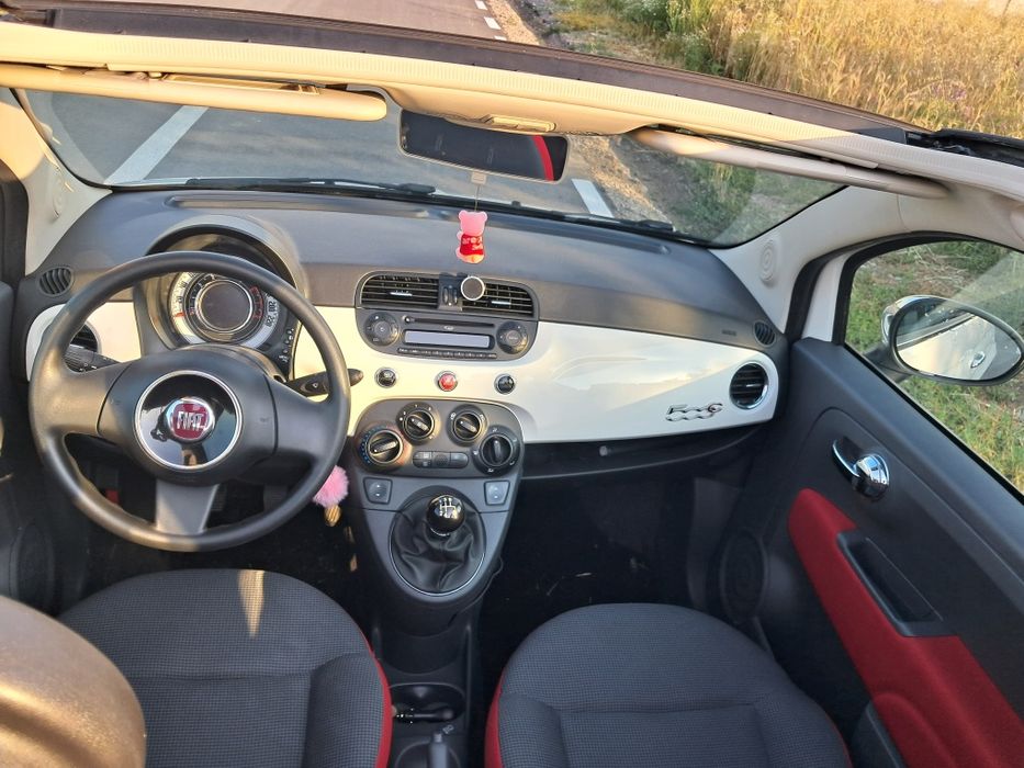Fiat 500 cabrio anul 2014