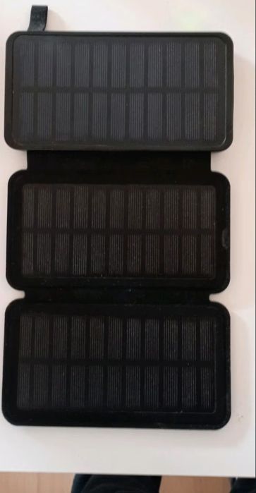 Соларна преносима външна батерия Solar Power bank 8000 mAh