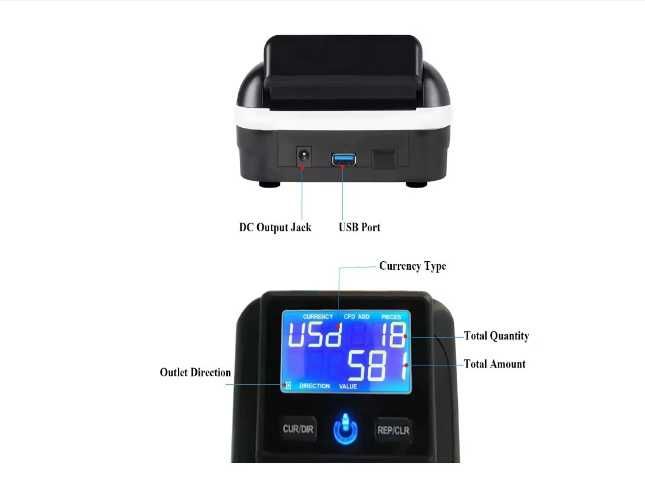 ПРОМО! Детектор за фалшиви банкноти с UV детектор на пари