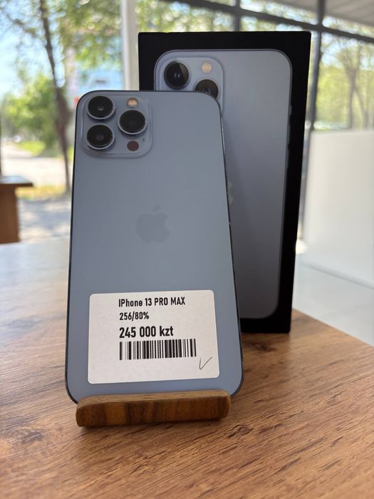 iPhone 13 ProMax•256GB/80%Sierra Blue Айфон 13 ПроМакс•256гб/80%
