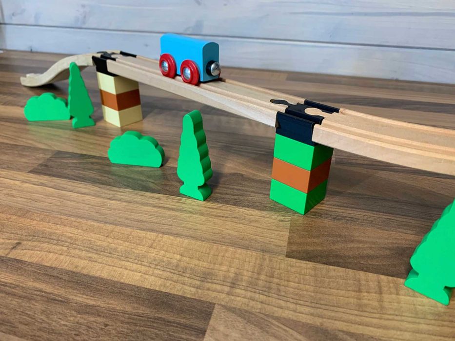 Свързващи части между Duplo и Brio/Ikea релси - 10бр.