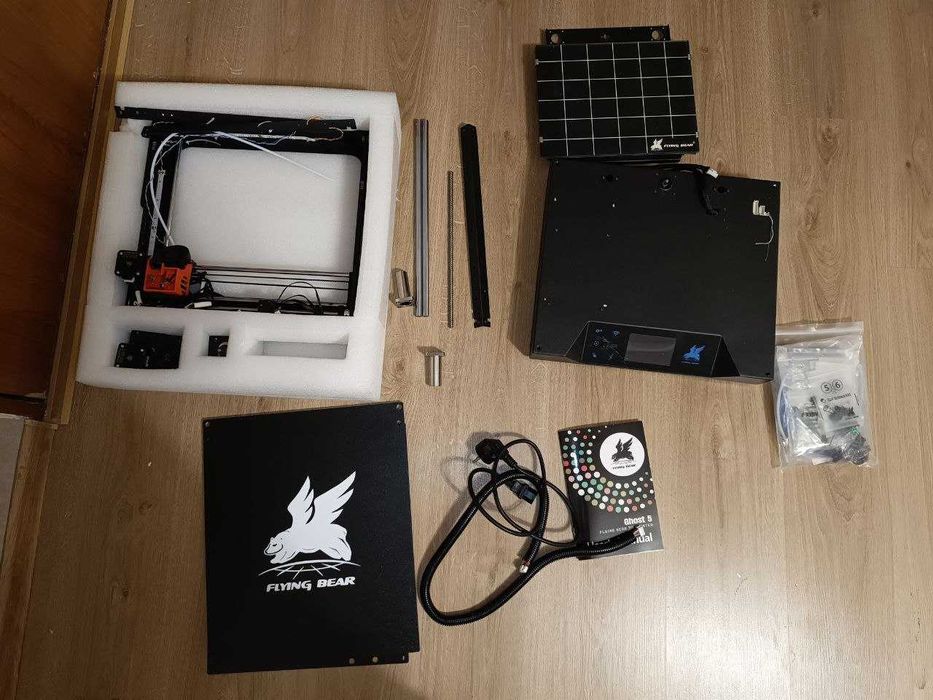 3D-принтер Flying Bear Ghost 5 c тихими драйверами и подсветкой