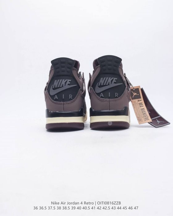 Кроссовки Air Jordan 4 Ama Maniere Люкс Качества