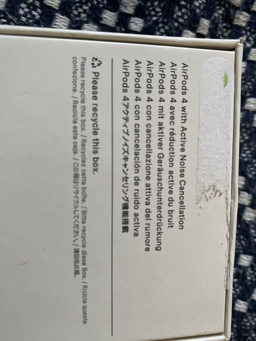 Продам неоригинальные AirPods 4 ANC