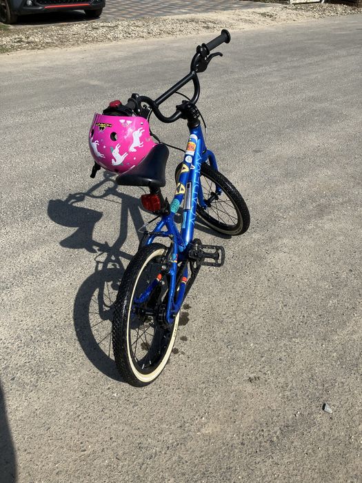 **Bicicletă pentru copii Academy Grade 3 Belt - 16" Albastră**