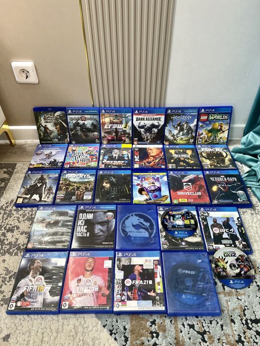 Диски на Sony Playstation 4 по самой низкой цене