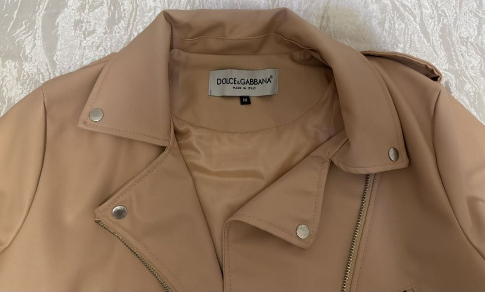 Късо кожено яке Dolce & Cabana M