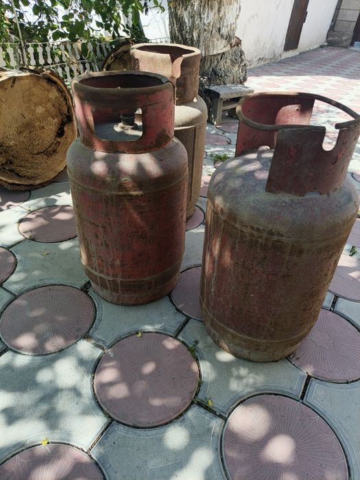 Газовые баллоны рабочие