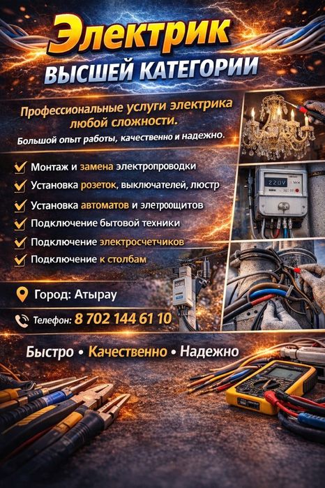 Услуга электрика