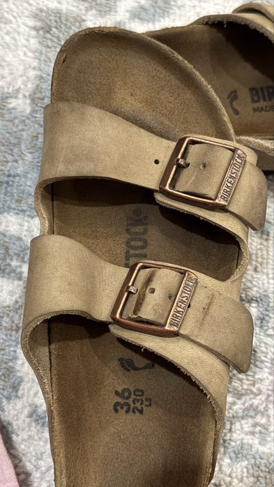 Туфли лаковые новые+ birkenstock