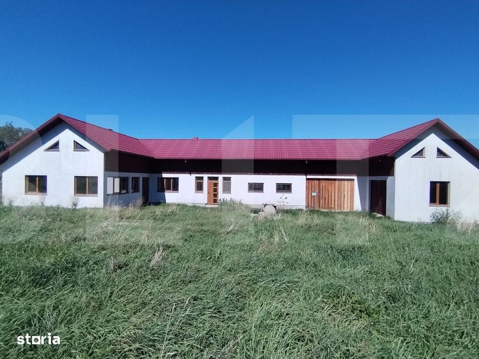 Casa individuala la gri, 160mp+garaj+magazie+ 3500mp teren intravilan,