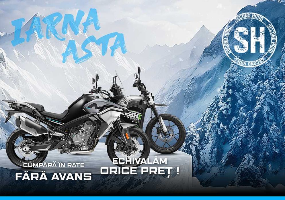 ATV, Motociclete, SXS SH in Rate/Leasing(CFMOTO,Husqvarna, KTM)