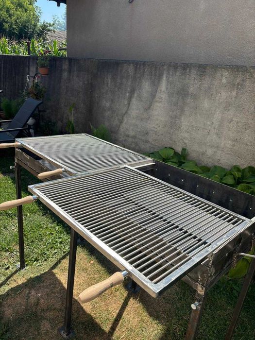 Gratar din inox alimentar bara de 8