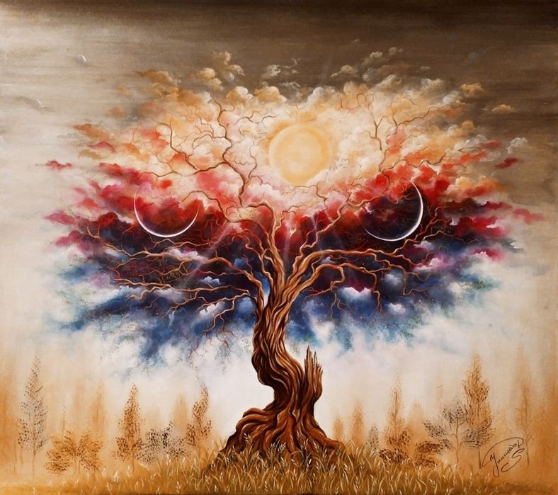 Художественная работа "жизнь"