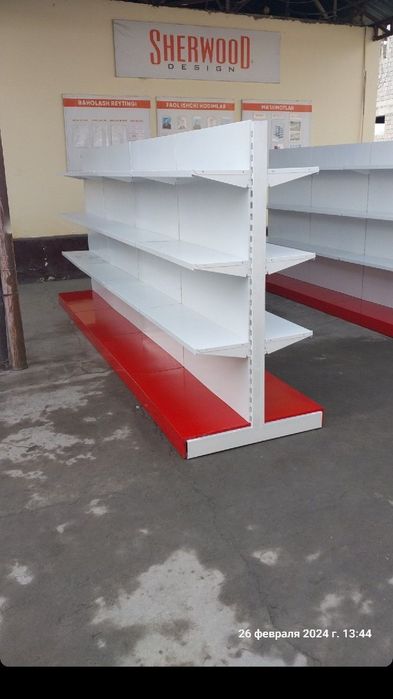 Magazinlar uchun Polkalar Taxlap beramiz