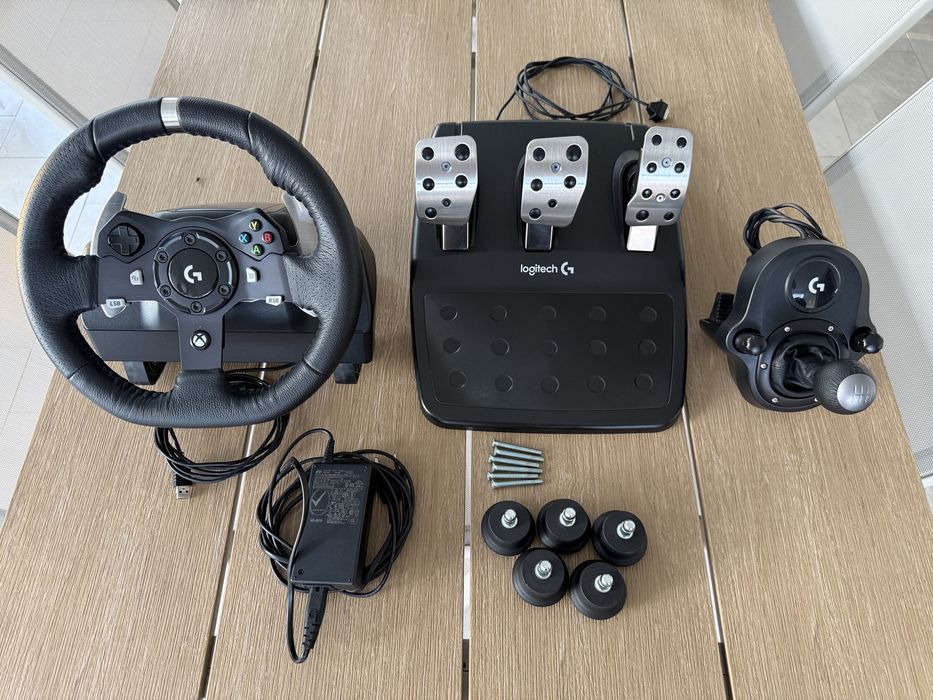 Volan Logitech G920 + schimbator manual