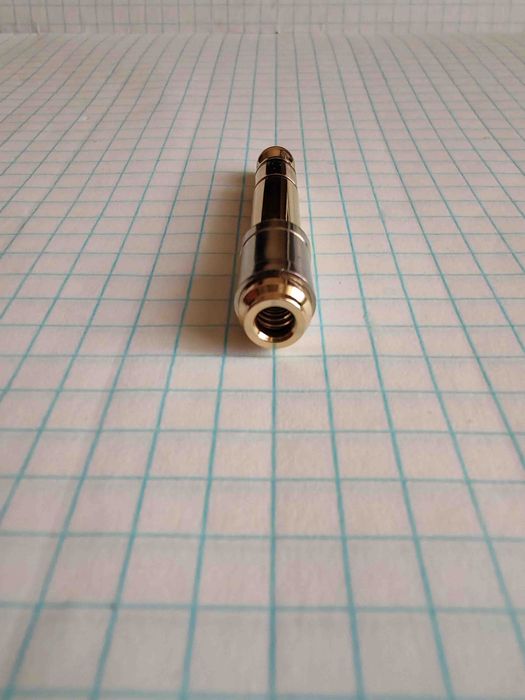 переходник для наушников или микрофона 3.5 мм на 6.3 мм Американский