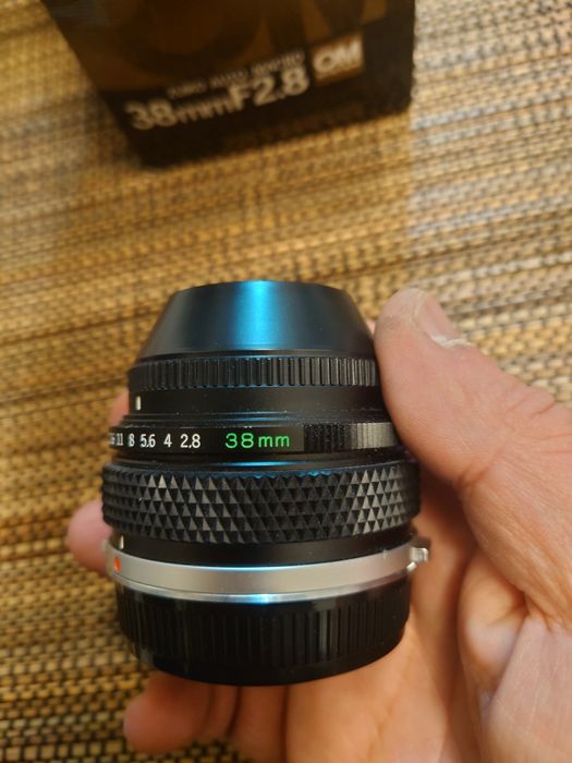 Obiectiv olympus zuiko auto macro 38mm f2,8