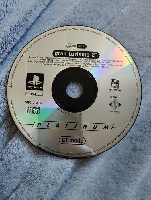 Playstation 1 игрa Gran Turismo 2 и демо дискове за PS1