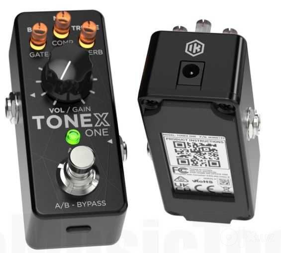 Педаль эффектов IK Multimedia TONEX ONE, для электрогитары/электробаса