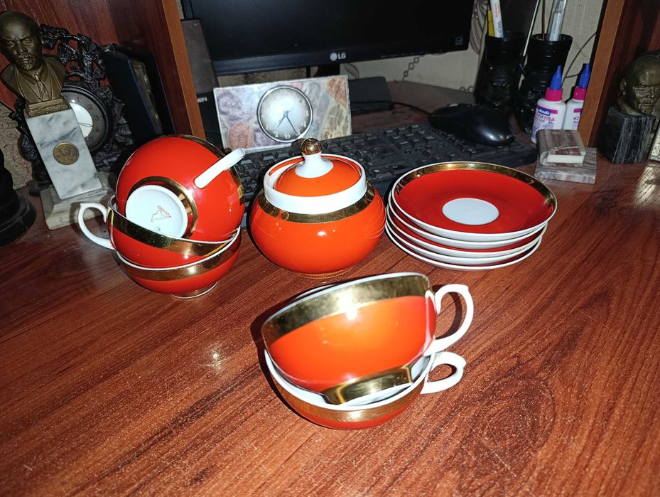 Кофейный сервиз производство ссср