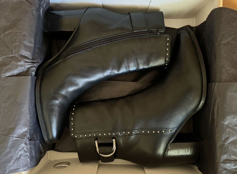 Боти от естествена кожа LAZZRINI