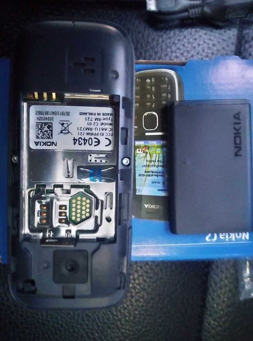 Мобилен телефон gsm нокиа Nokia C2-01 2/3G, radio 3,2 mpx, Bluetooth