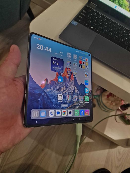 Vand telefon OnePlus Open 16GB RAM 512GB Emerald Dusk, Fold full box factura stare foarte buna!