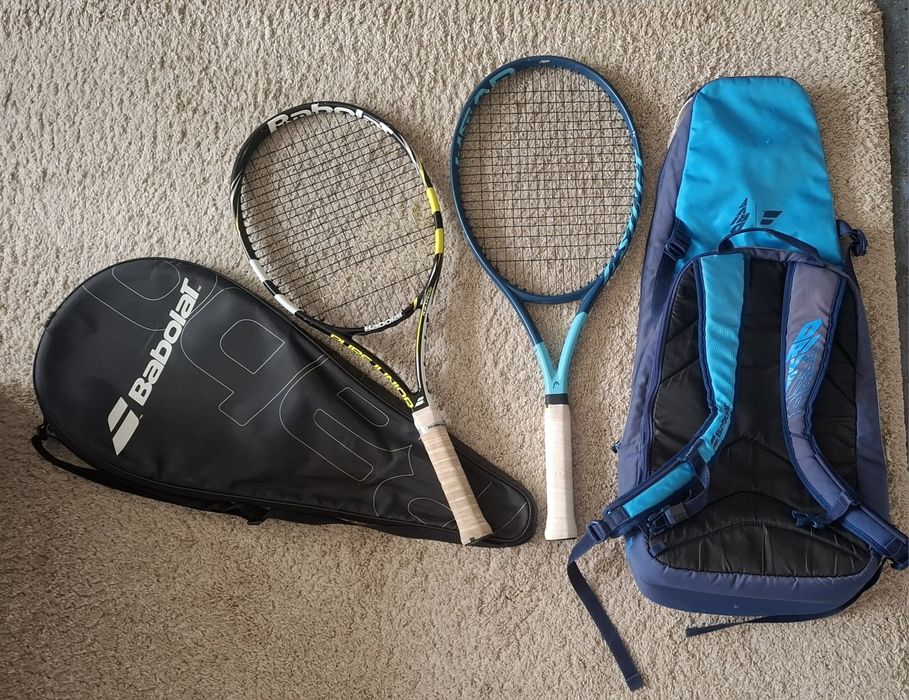 Тенис ракета Head Graphene 360+ Instinct MP, сак раница Babolat калъф