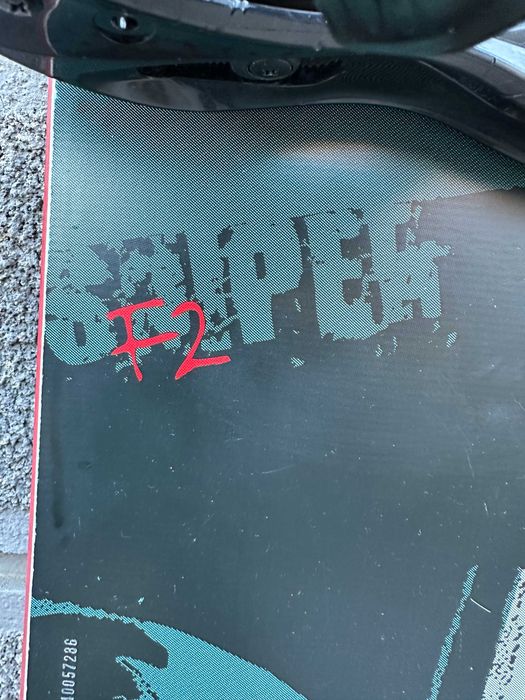 placa snowboard f2 sniper L157cm