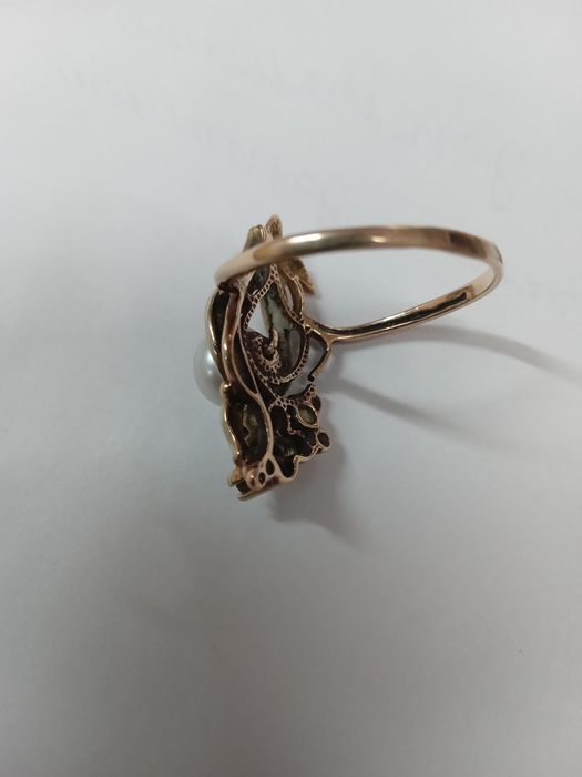 Кольцо золото 585