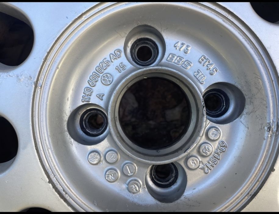 Джанти с гуми BBS 4x100 15-ки