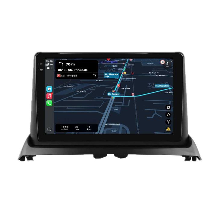 Navigatie Dedicata Renault Clio 2 (1998-2012), 9Inch, WiFi, Carplay