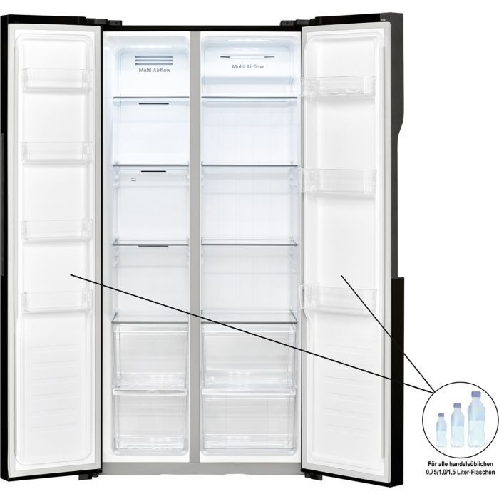 Нов side by side хладилник Bomann  SBS 7324.1 SIX