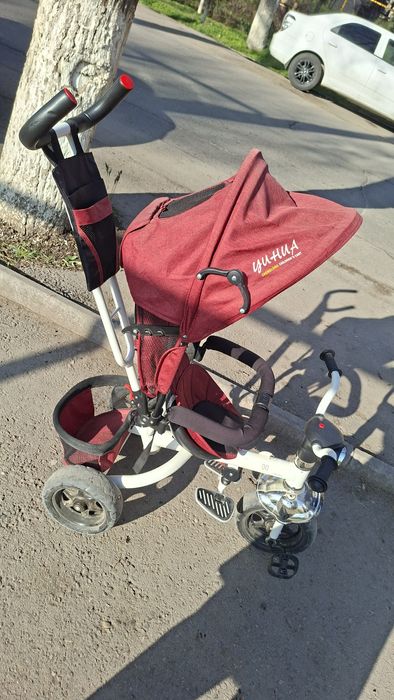 3 oyoqlik bolalar velosipedi.        3 калёсный детский велосипед