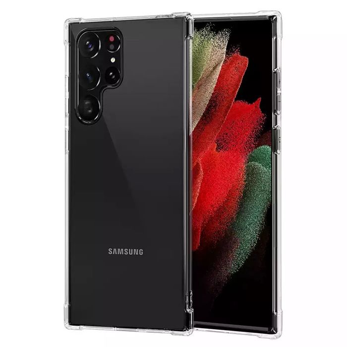 Husa AirBag Case Samsung S25/S24/S23/S22/S21 Plus Ultra Cristal Clear