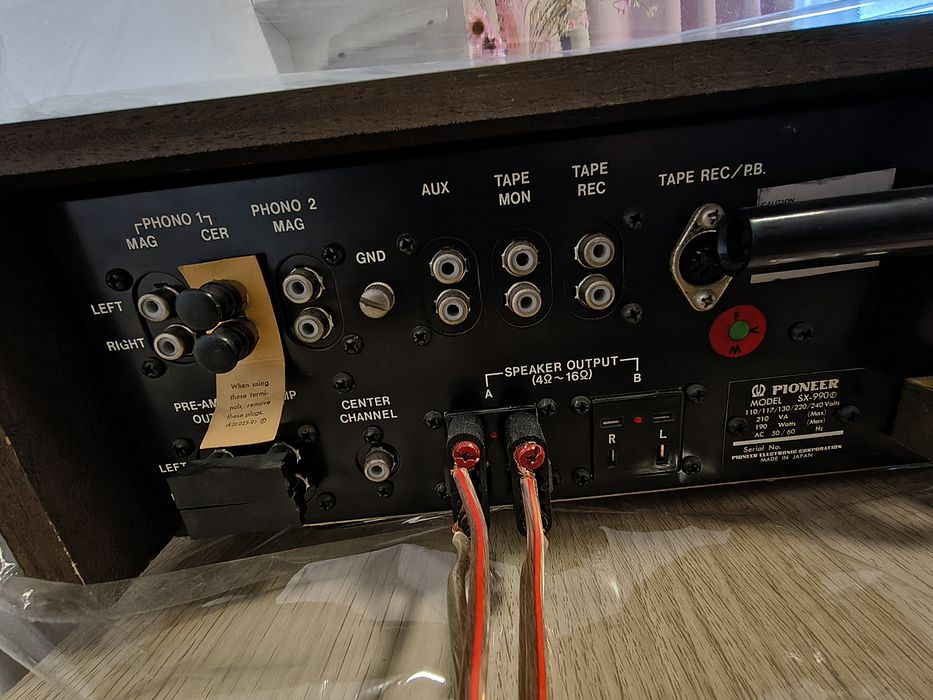 Amplificator/Receiver Hi-fi Stereo Pioneer SX990