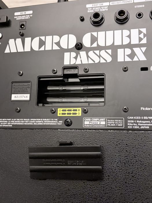 Bass combo amp Roland MicroCube RX