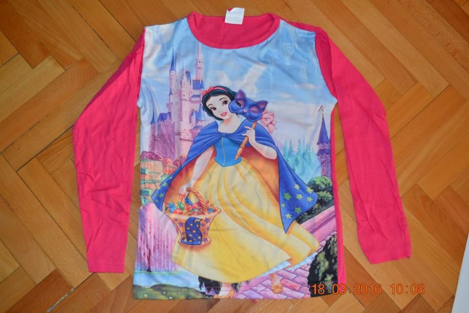 bluza roz Alba ca zapada, subtire.marimi intre 6 pana la 10ani