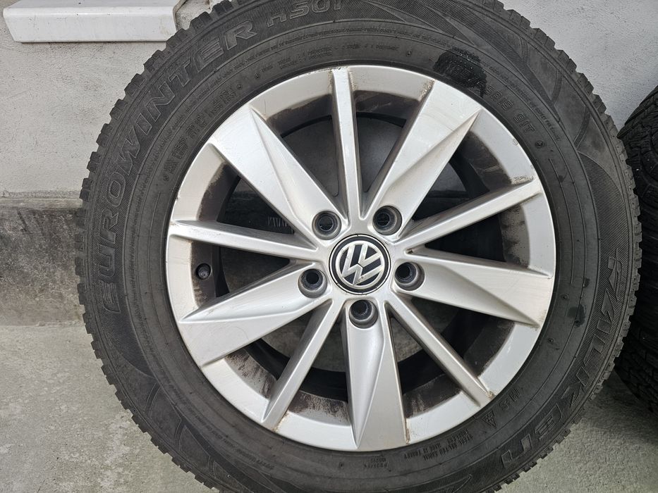 Jante R15 5x112 cu anvelope de iarna