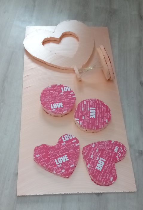 Заготовка для букетов из пеноплекса.