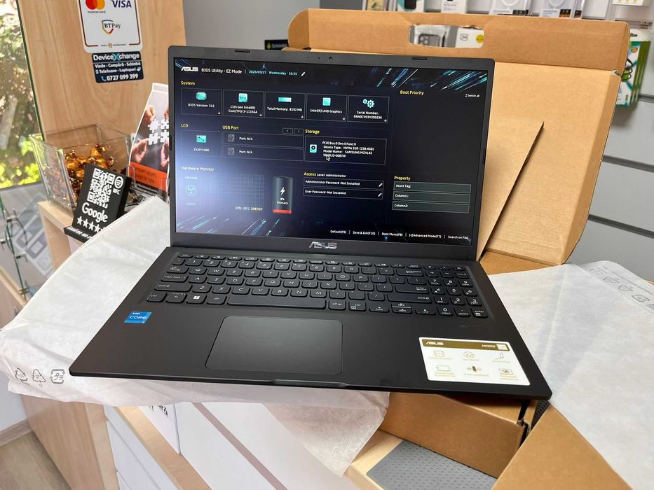 Laptop Asus VivoBook R1500E 15,6 INCH 256 SSD 8GB RAM * Garantie *Buy Back * deviceXchange